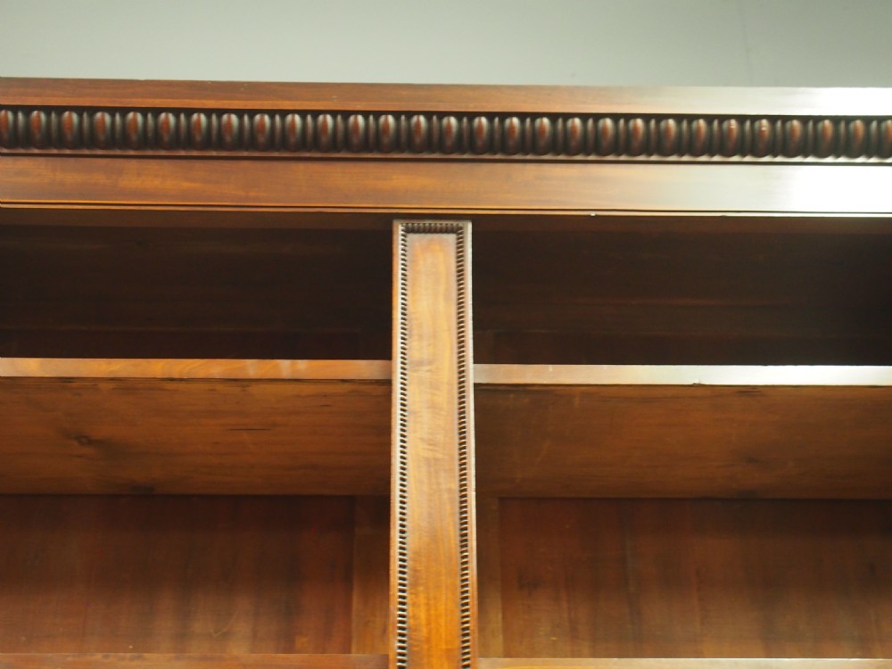 Mahogany Open Bookcase by William Trotter View V