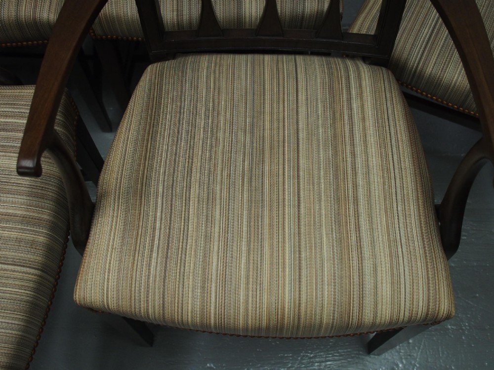 Set of 10 Scottish Laburnum Dining Chairs View VIII