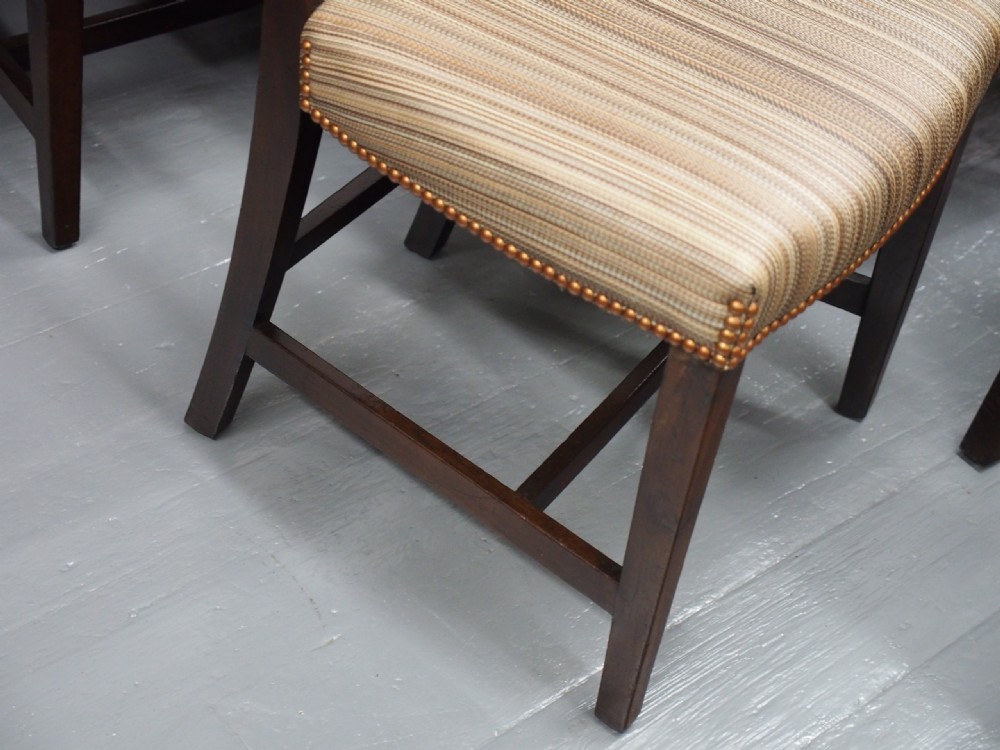 Set of 10 Scottish Laburnum Dining Chairs View XI