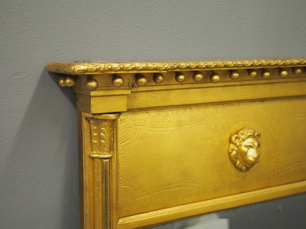 George IV Gilded Mahogany Pier Mirror View III