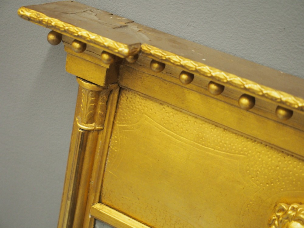 George IV Gilded Mahogany Pier Mirror View IX