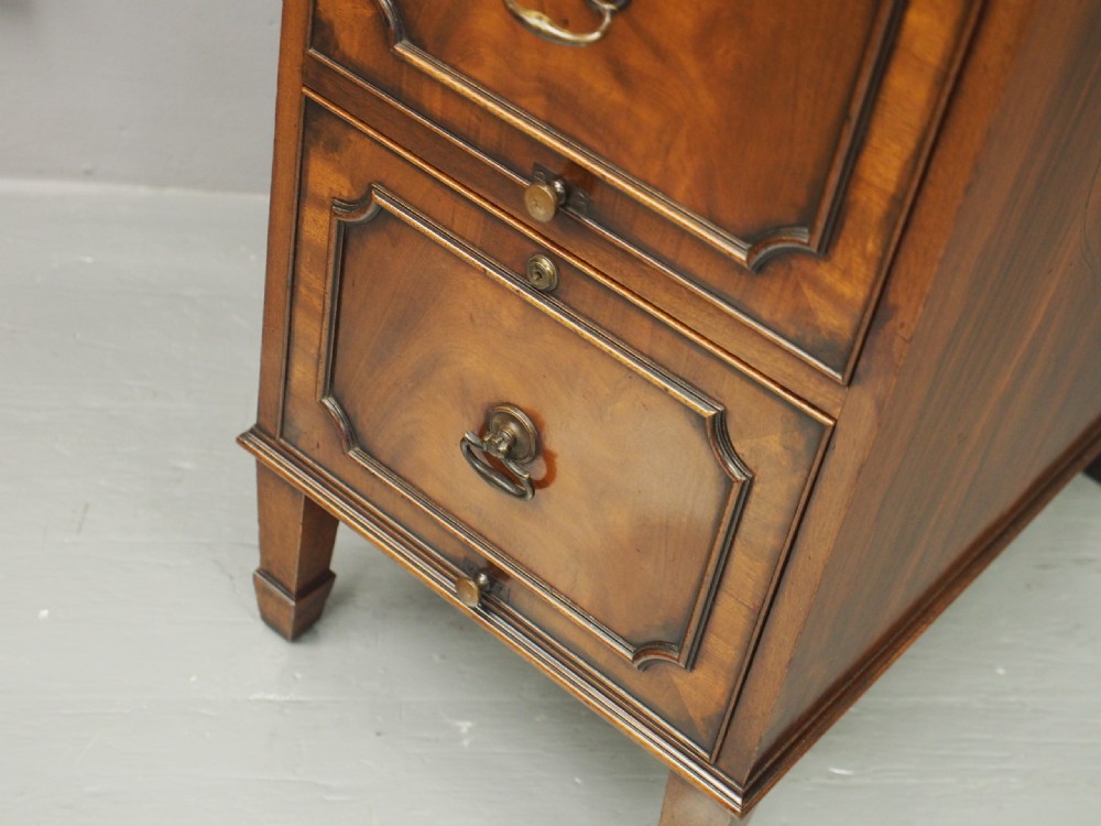 Mahogany 2 Drawer Filing Cabinet View VII