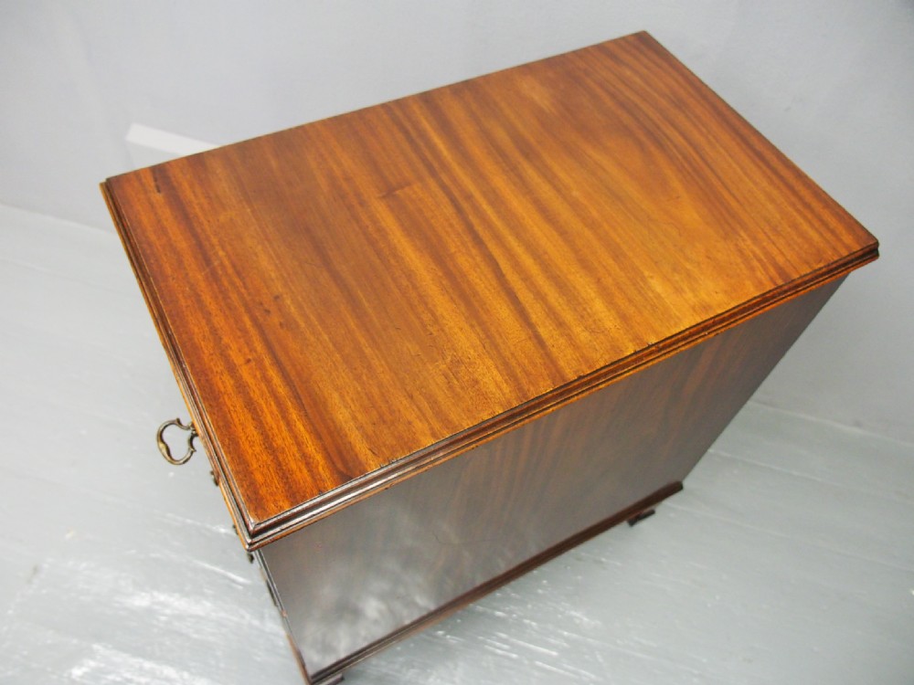 Mahogany 2 Drawer Filing Cabinet View IX