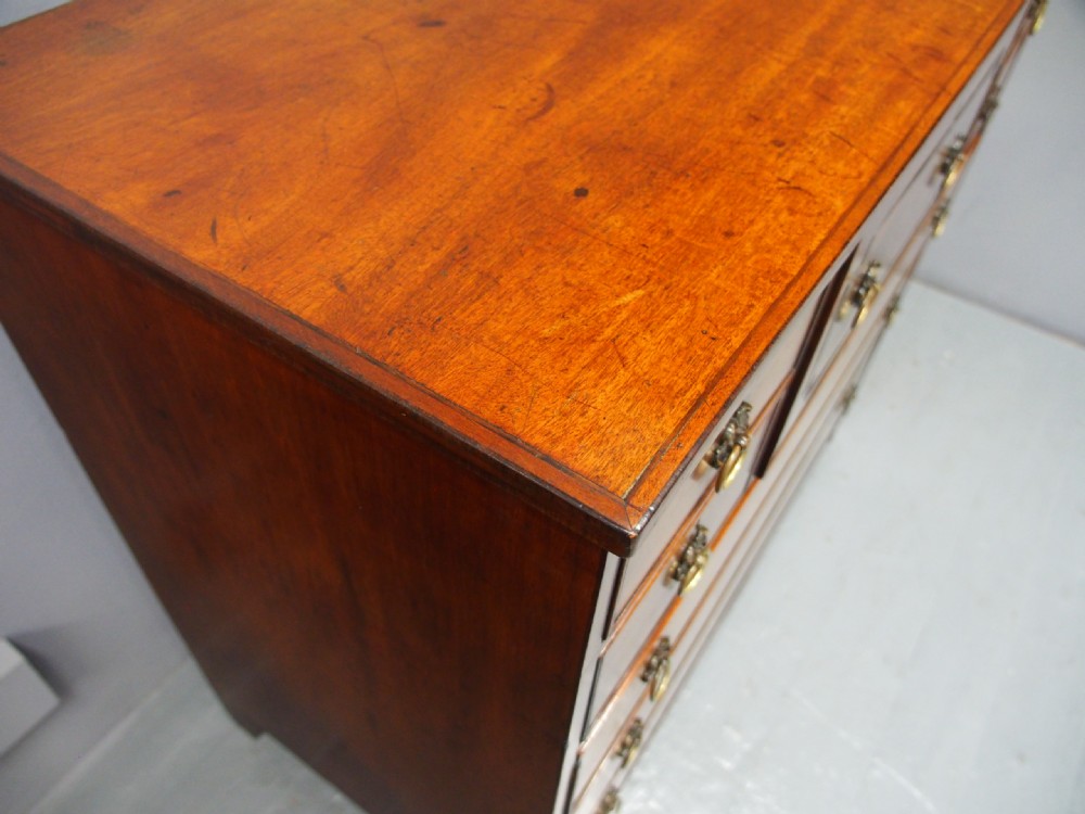 George IV Mahogany Secretaire Chest View XII