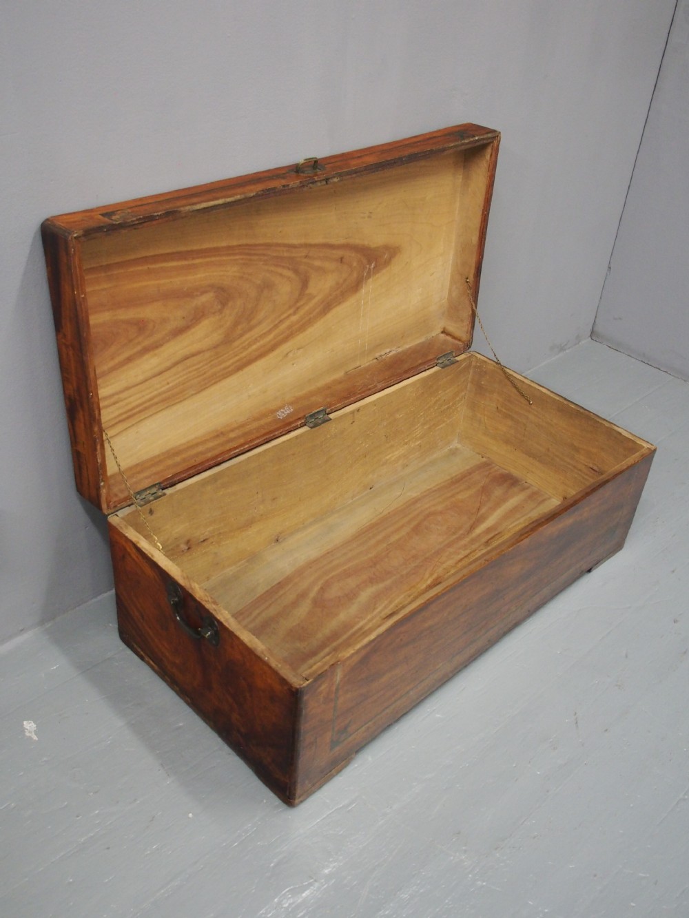 William IV Brass Inlaid Travelling Trunk View IX