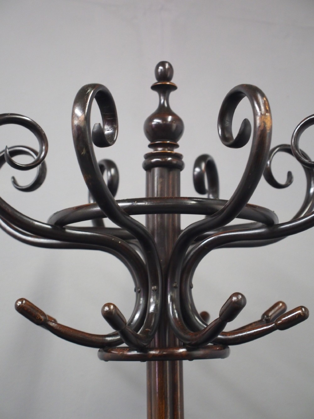 Stained Beech Bentwood Hall Stand View III