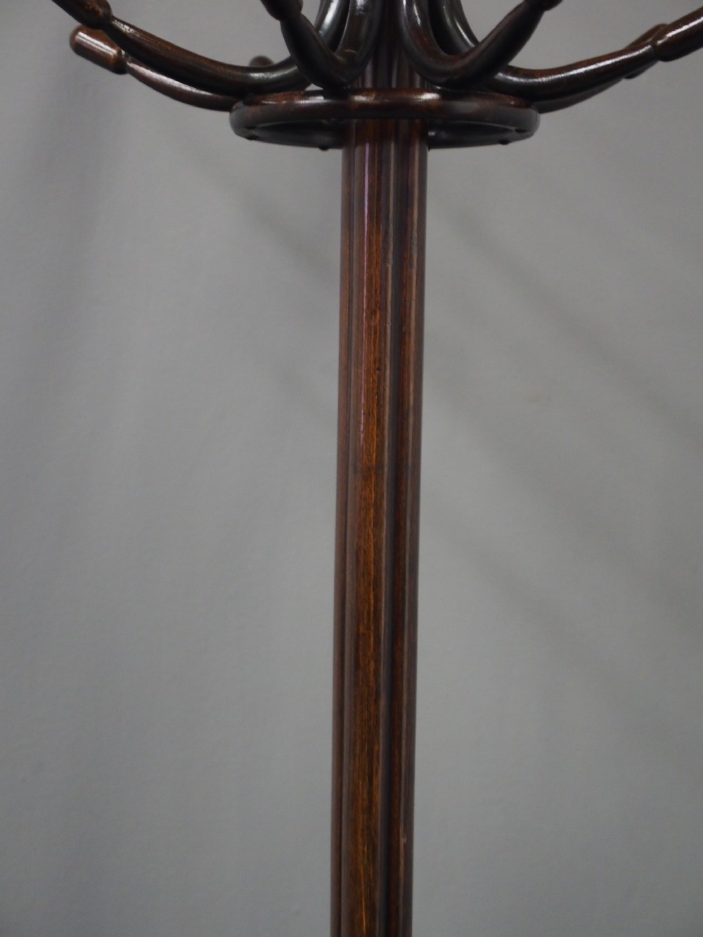 Stained Beech Bentwood Hall Stand View IV