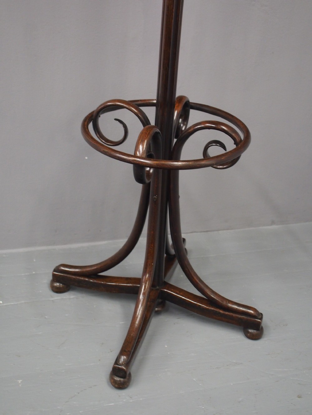 Stained Beech Bentwood Hall Stand View V