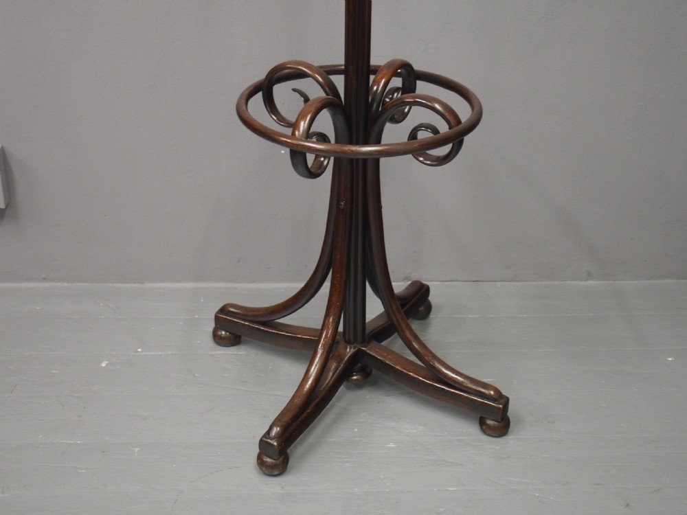 Stained Beech Bentwood Hall Stand View VII