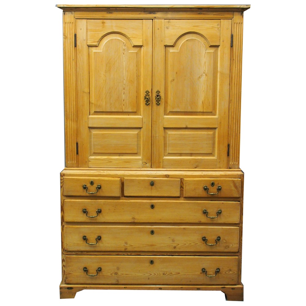 George III Pitch Pine Press