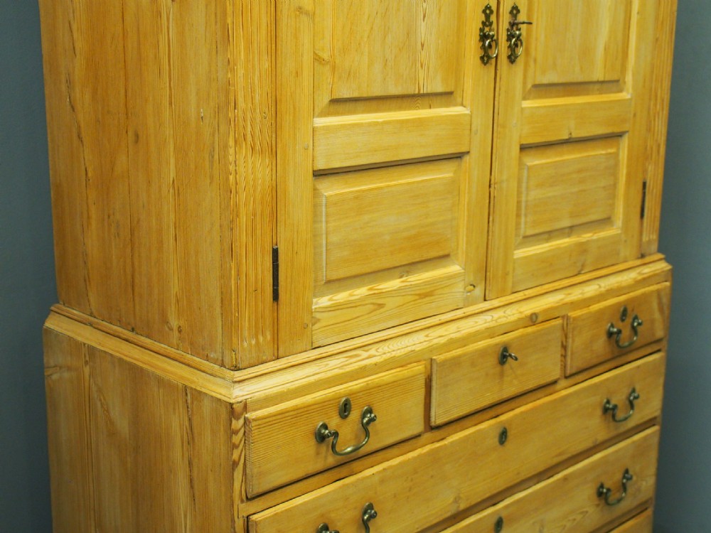 George III Pitch Pine Press View XIV