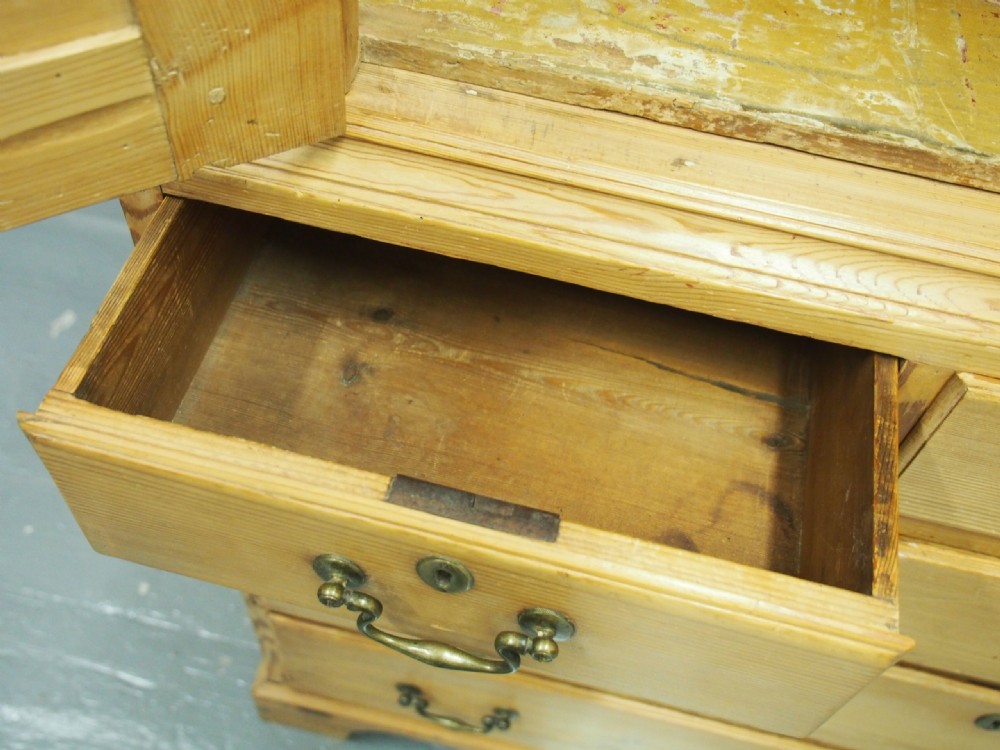 George III Pitch Pine Press View XVII