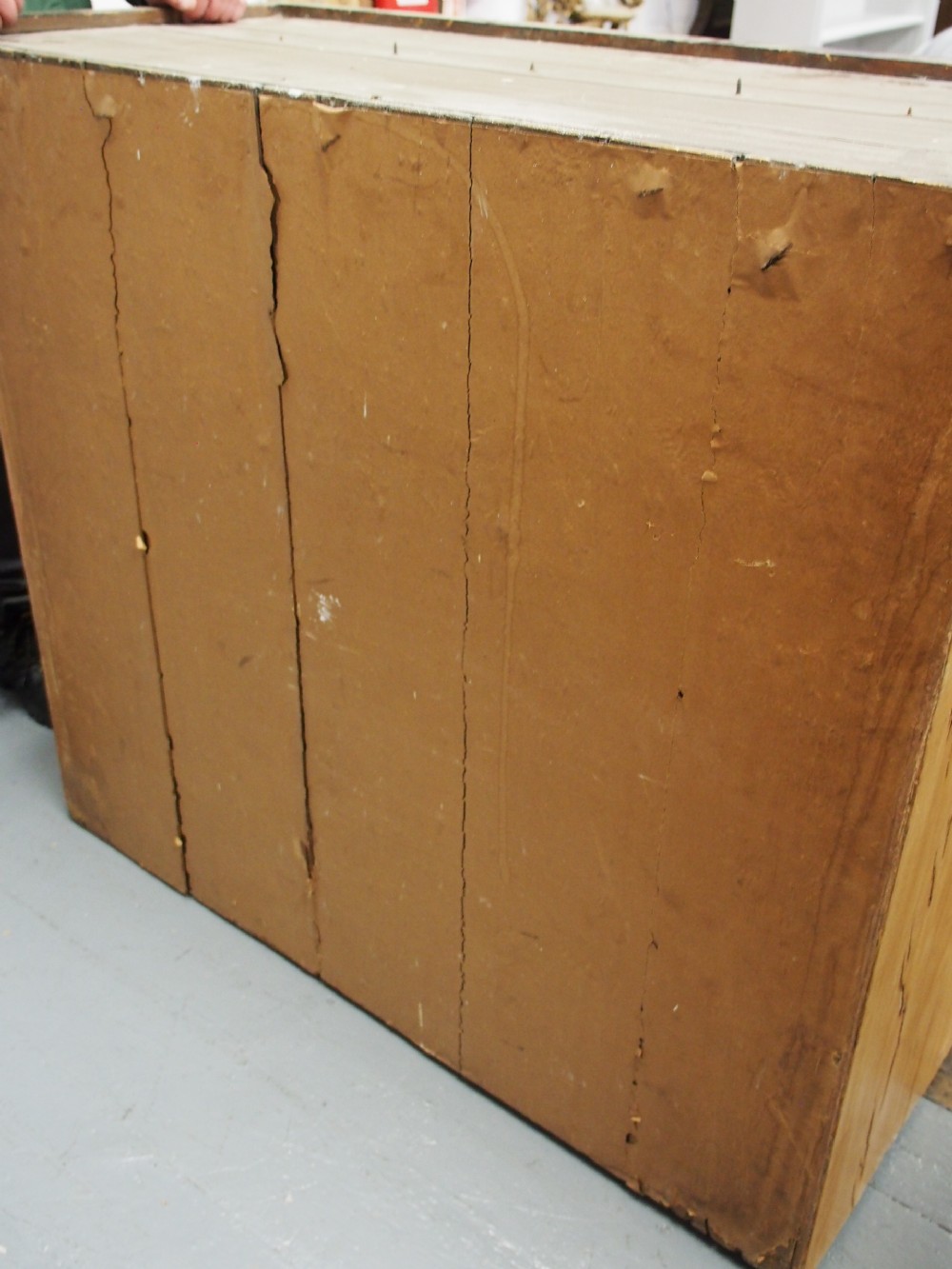 George III Pitch Pine Press View XX