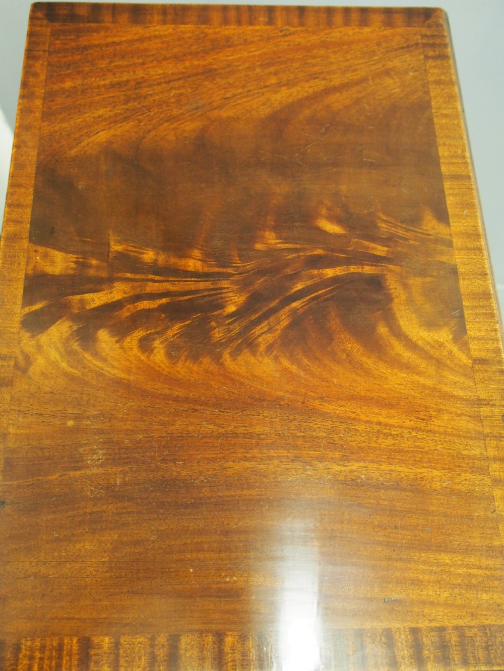 George III Style Mahogany Chest of Drawers View II