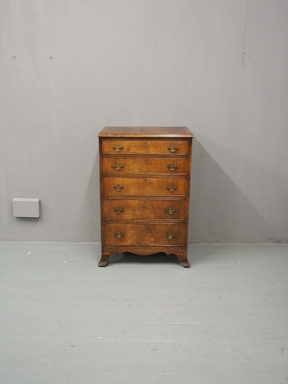 George III Style Mahogany Chest of Drawers View V