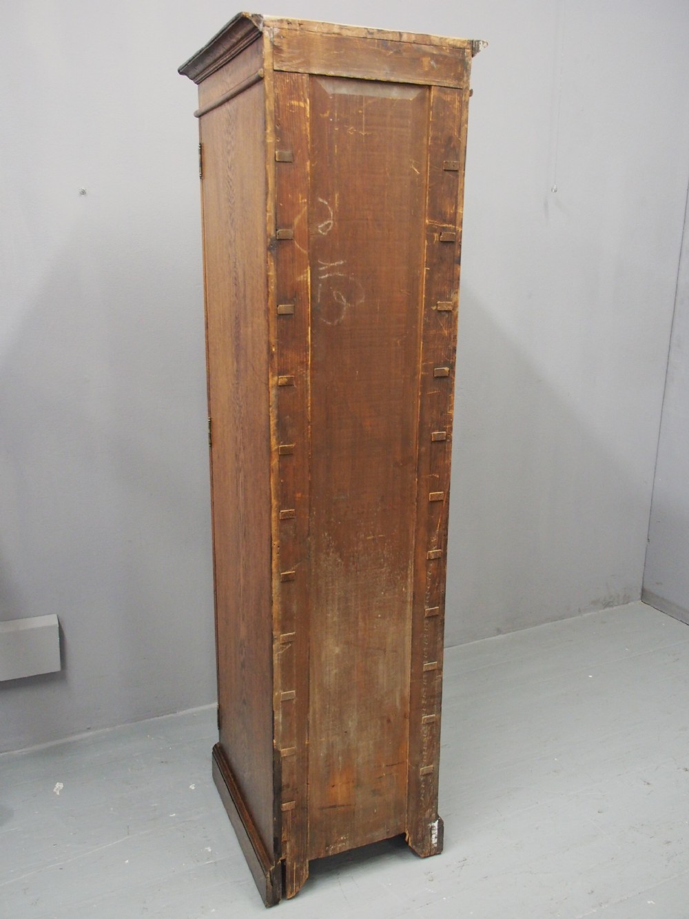 Tall Oak Filing Cabinet by Campbell & Son, Glasgow View XVII