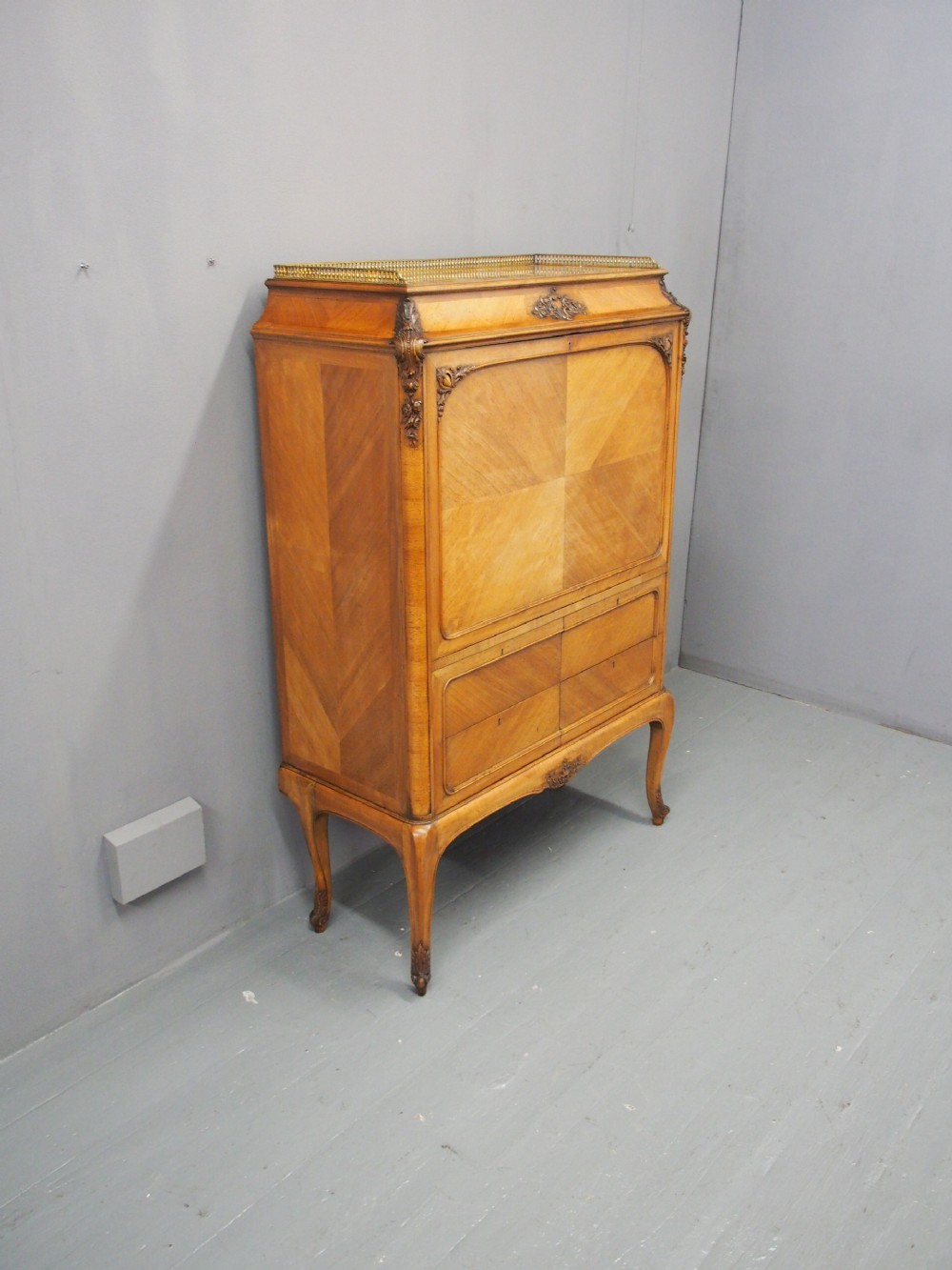 Marble Top Secretaire a Abbatant by Whytock and Reid View III