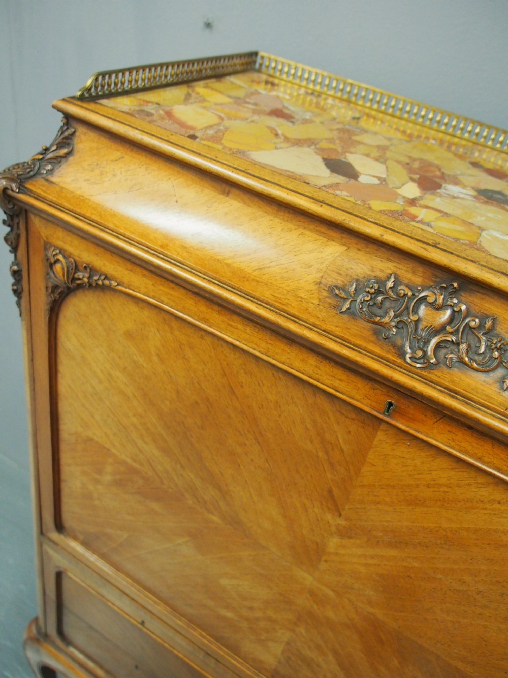Marble Top Secretaire a Abbatant by Whytock and Reid View VI