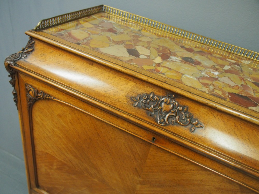 Marble Top Secretaire a Abbatant by Whytock and Reid View VII