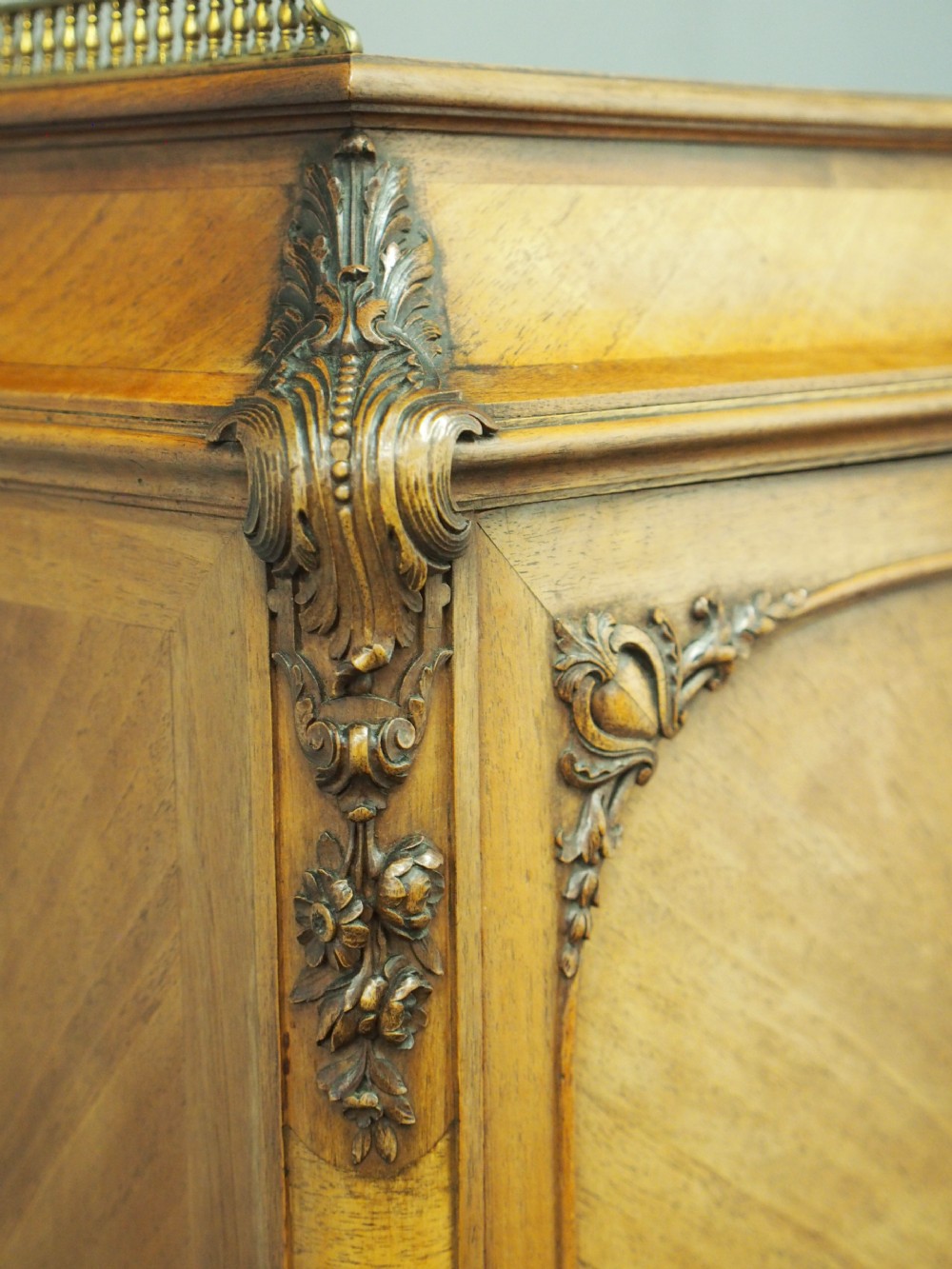 Marble Top Secretaire a Abbatant by Whytock and Reid View IX