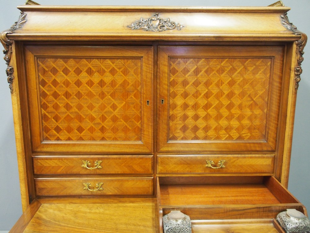 Marble Top Secretaire a Abbatant by Whytock and Reid View XV