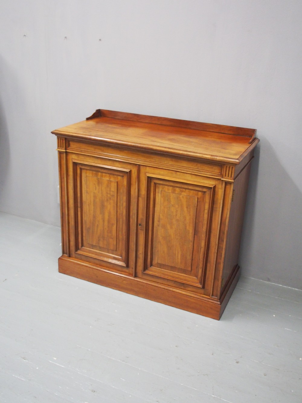Victorian Mahogany Side Cabinet View V