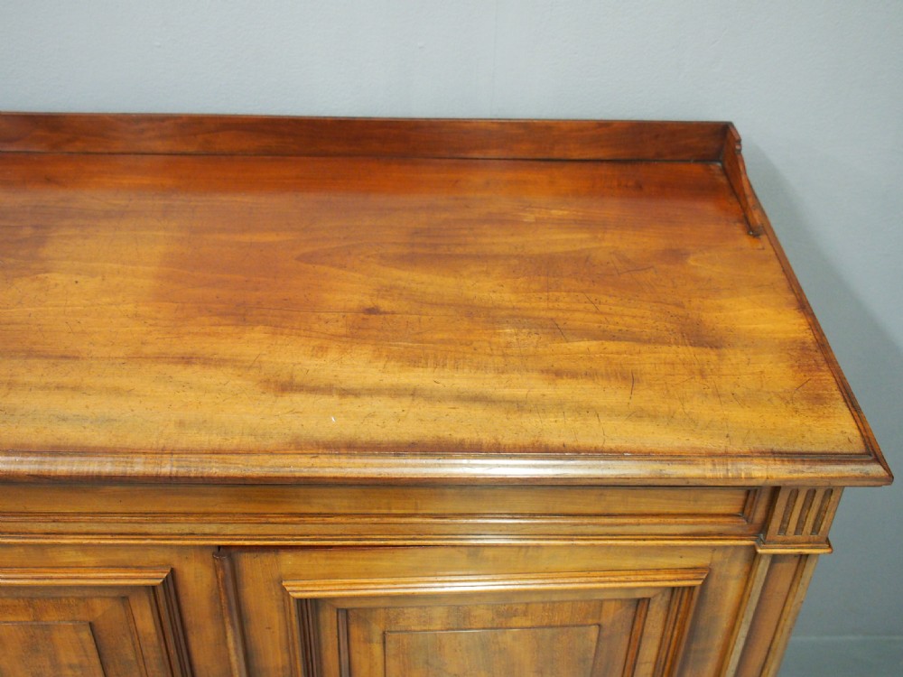 Victorian Mahogany Side Cabinet View VII