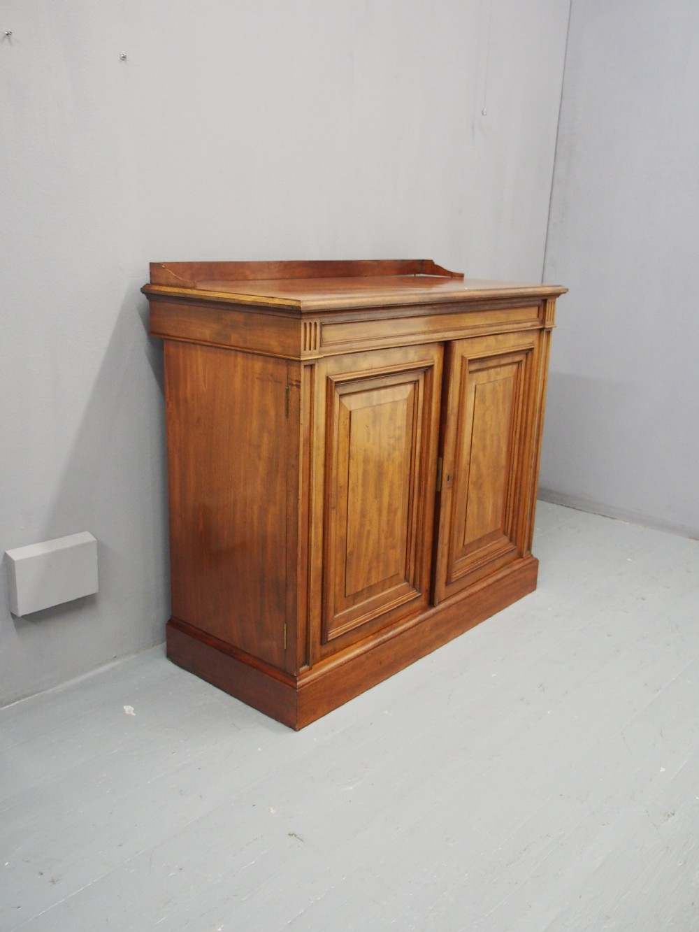 Victorian Mahogany Side Cabinet View IX