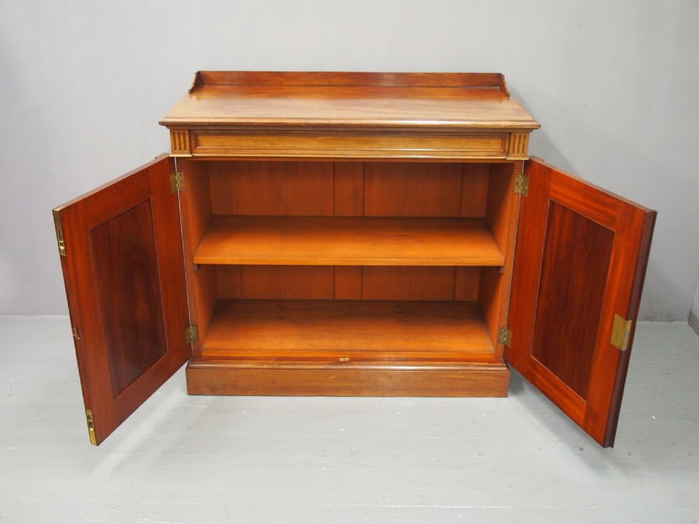 Victorian Mahogany Side Cabinet View XI