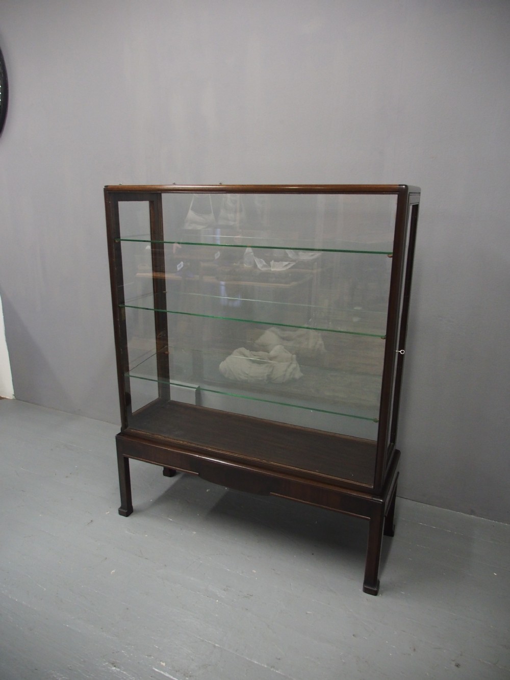 Mahogany Display Cabinet by Whytock and Reid View II