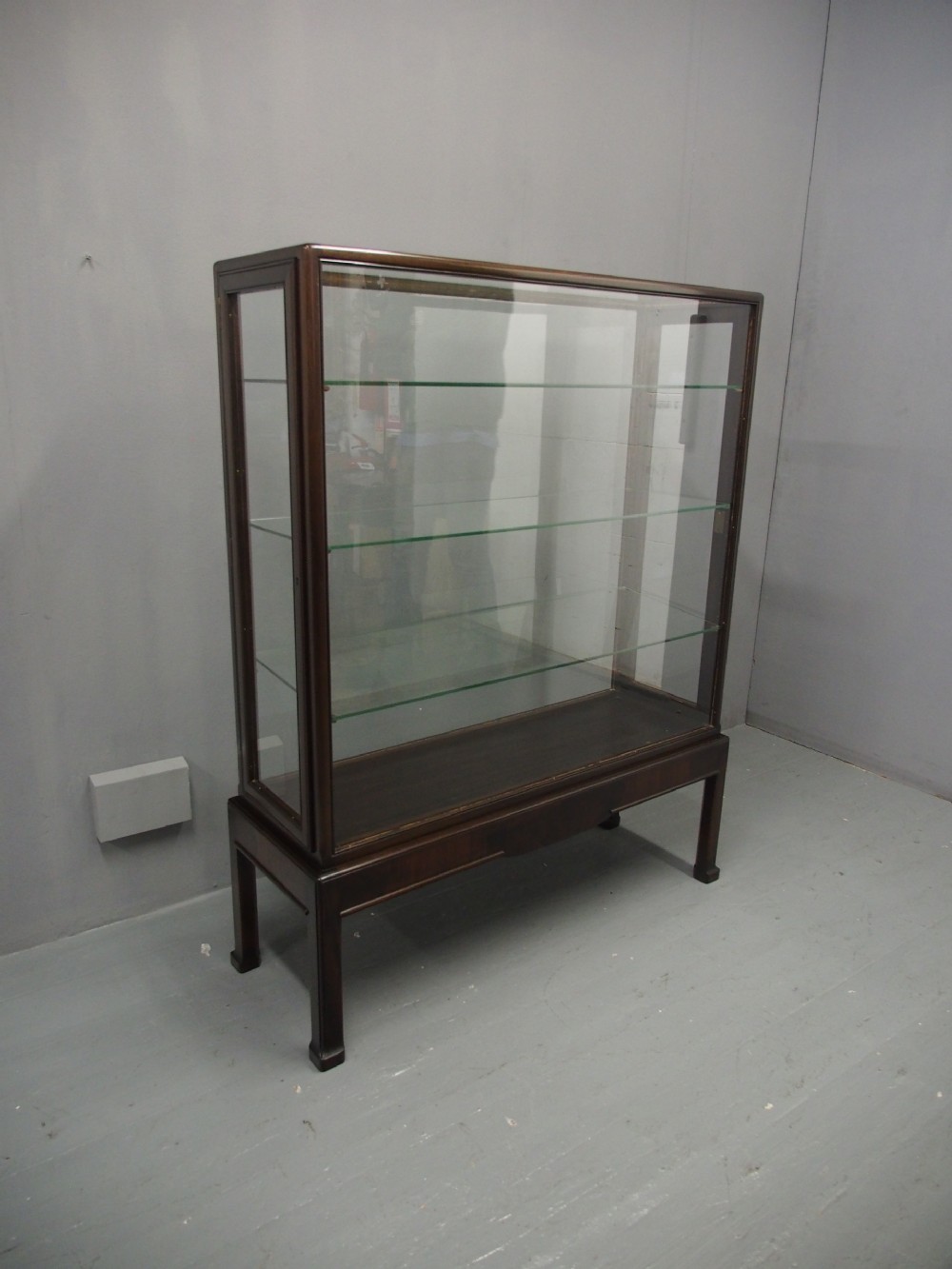Mahogany Display Cabinet by Whytock and Reid View III