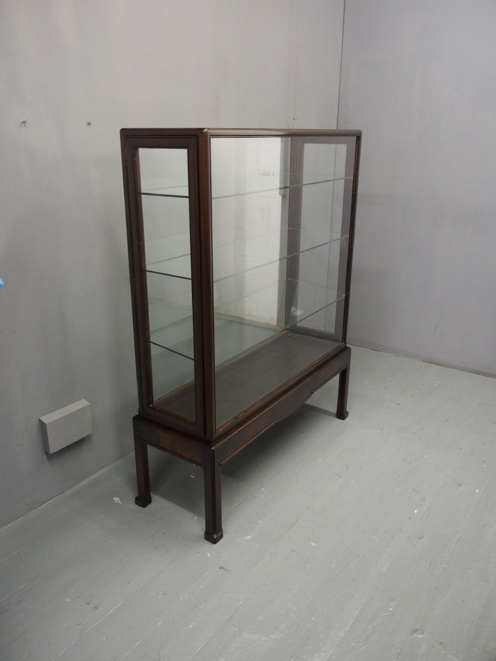 Mahogany Display Cabinet by Whytock and Reid View IV