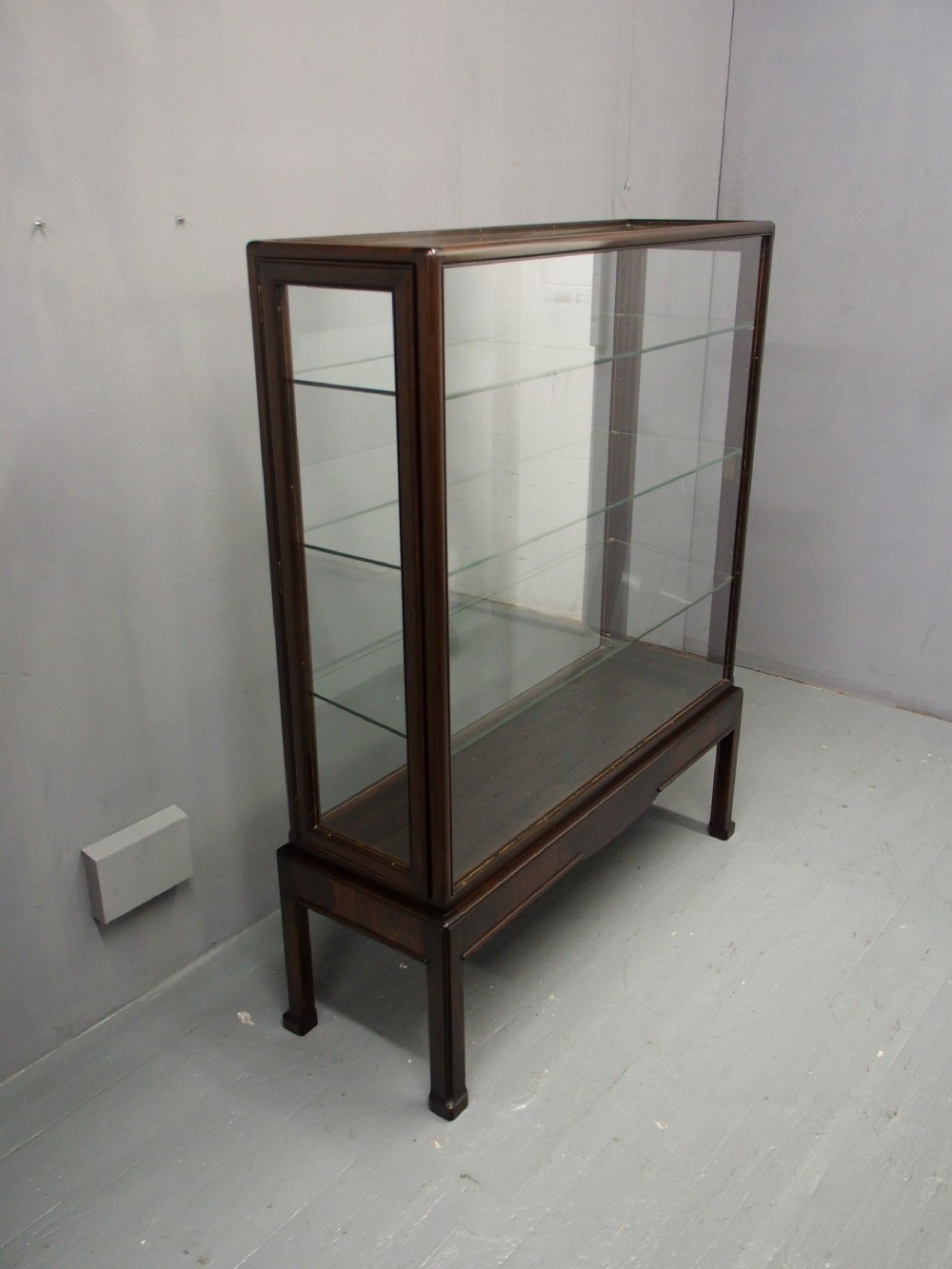 Mahogany Display Cabinet by Whytock and Reid View V