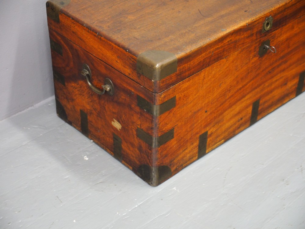 Brass Bound Camphor wood Trunk View VIII