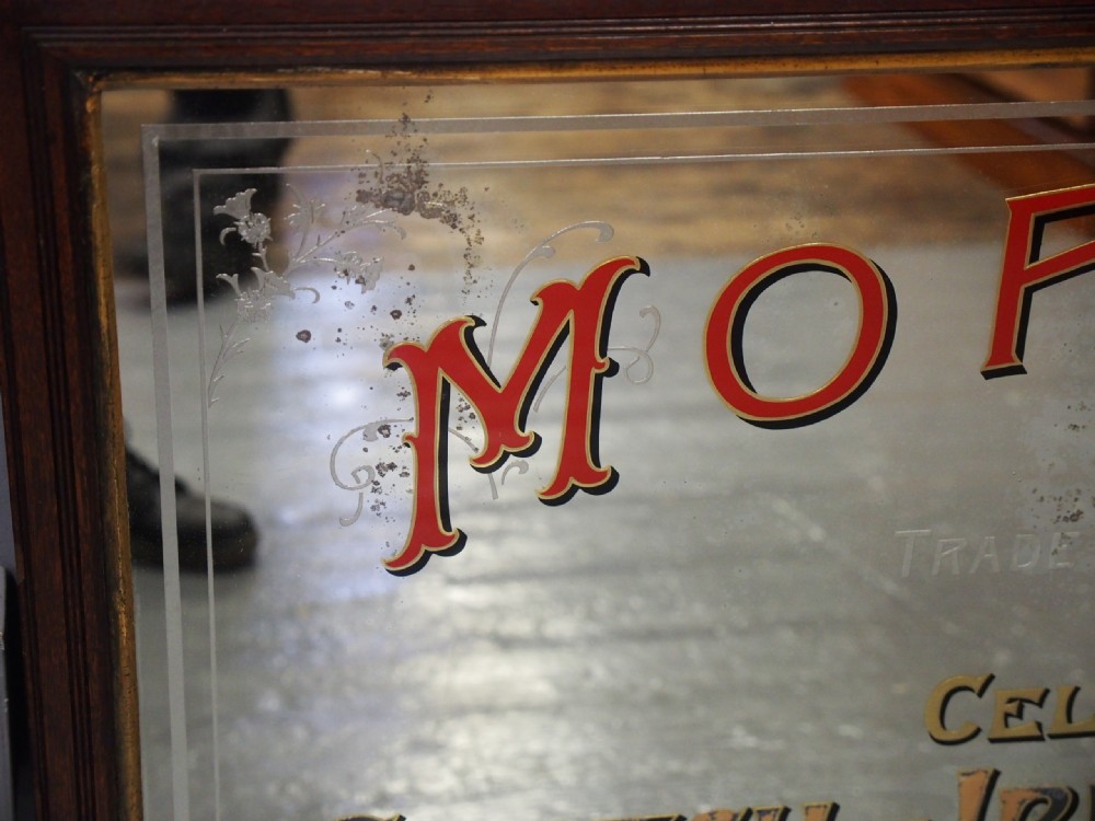 Victorian Pub Mirror for Morton’s Scotch & Irish Whiskies View VI