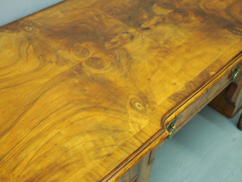 George II Style Walnut Writing Table View IV