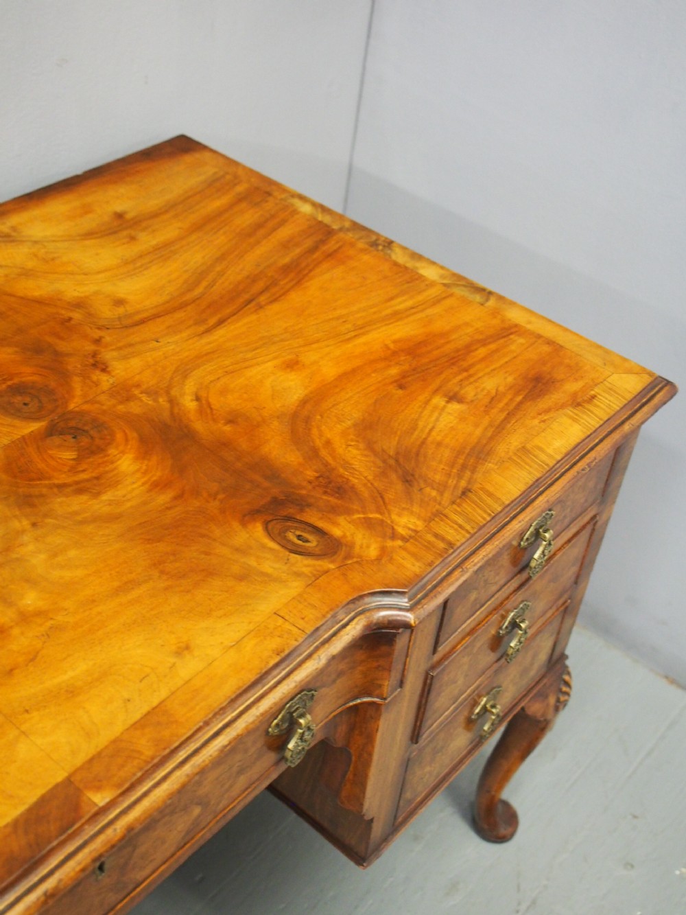 George II Style Walnut Writing Table View V