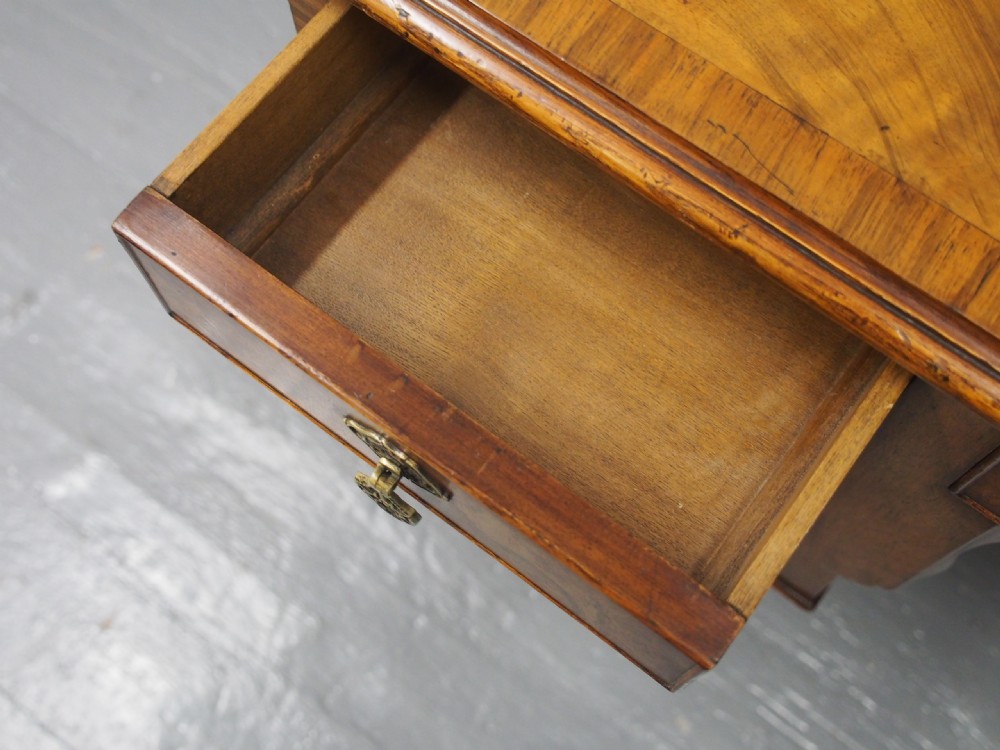 George II Style Walnut Writing Table View XIV