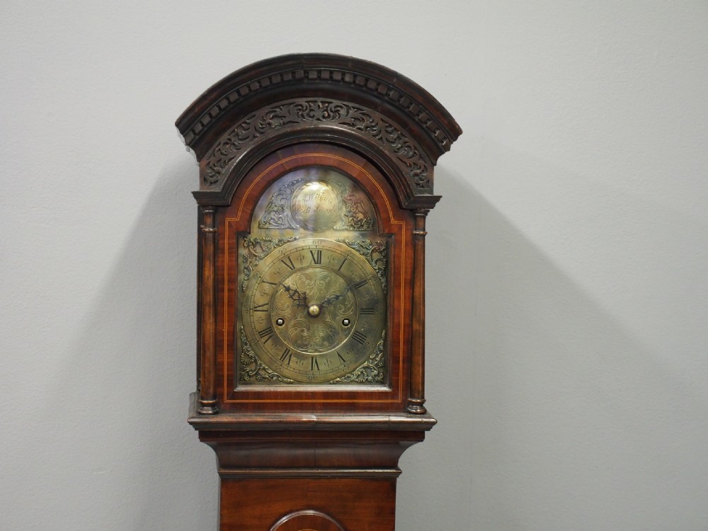 George I Style Longcase Clock by A Wilson, Edinburgh View II