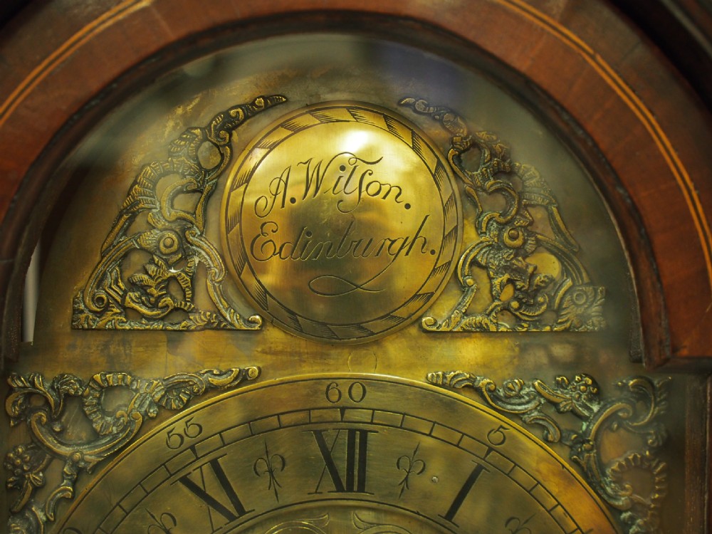 George I Style Longcase Clock by A Wilson, Edinburgh View VI