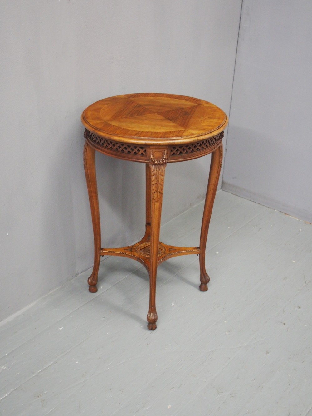 Late Victorian French Walnut Occasional Table View IV