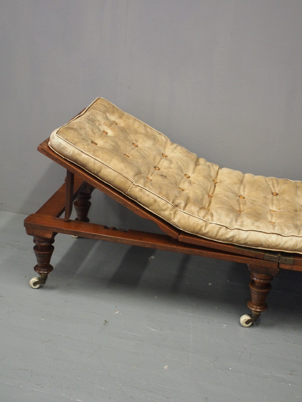 Victorian Mahogany Campaign Bed View II