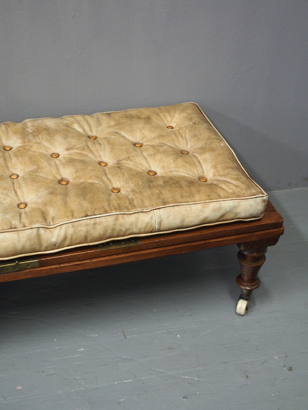Victorian Mahogany Campaign Bed View III