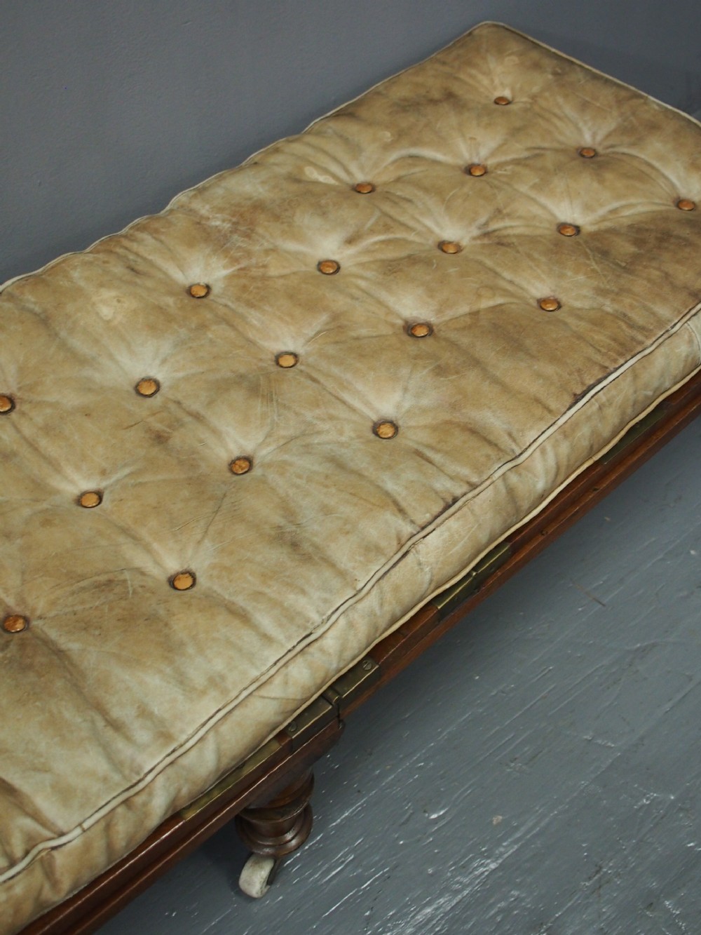 Victorian Mahogany Campaign Bed View IV