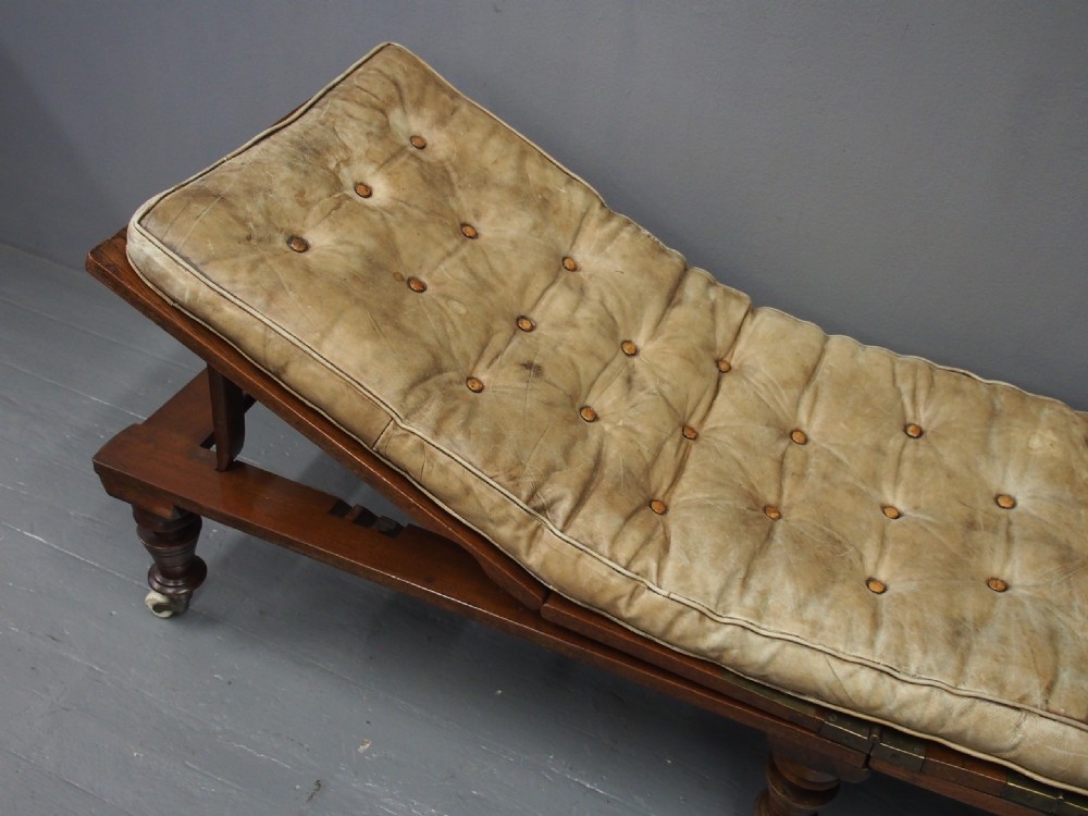 Victorian Mahogany Campaign Bed View V