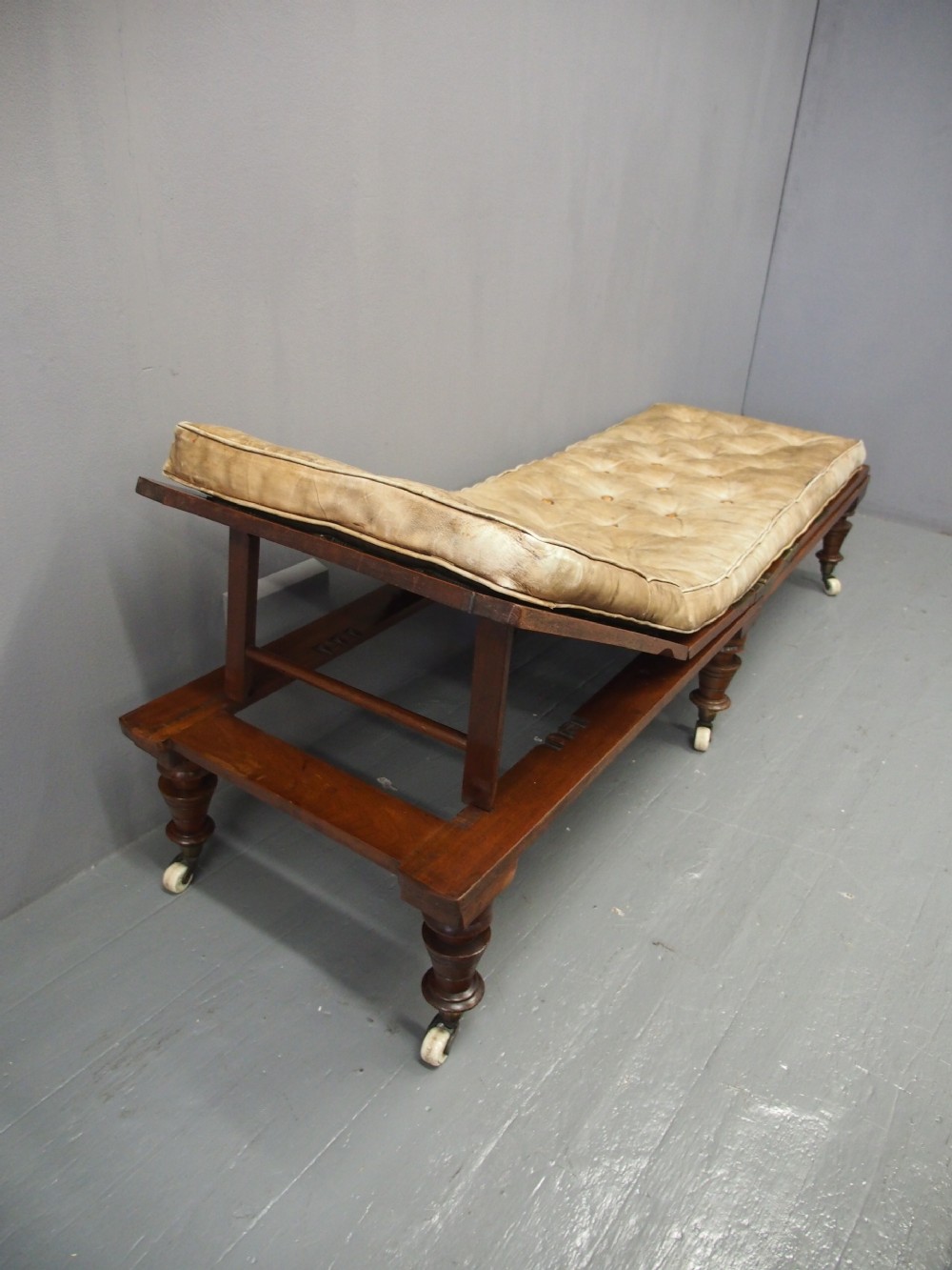 Victorian Mahogany Campaign Bed View VII