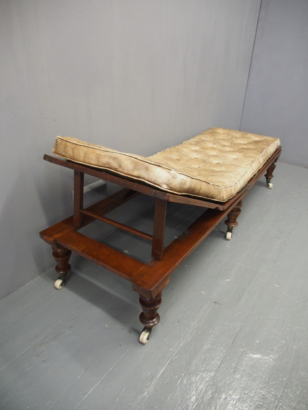 Victorian Mahogany Campaign Bed View VIII