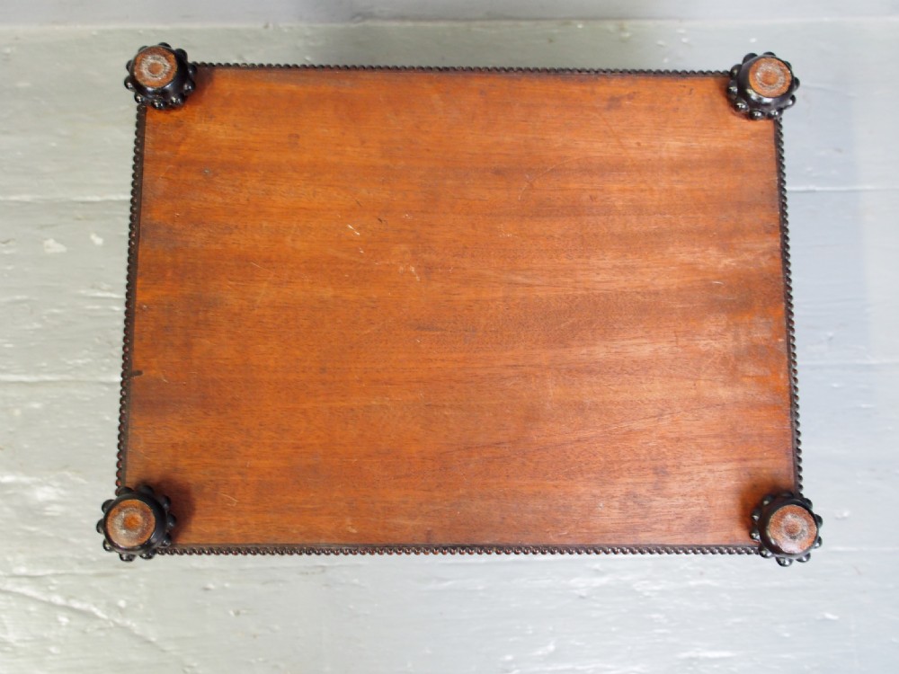 Rosewood Book Trough Attributed to Gillows View IX