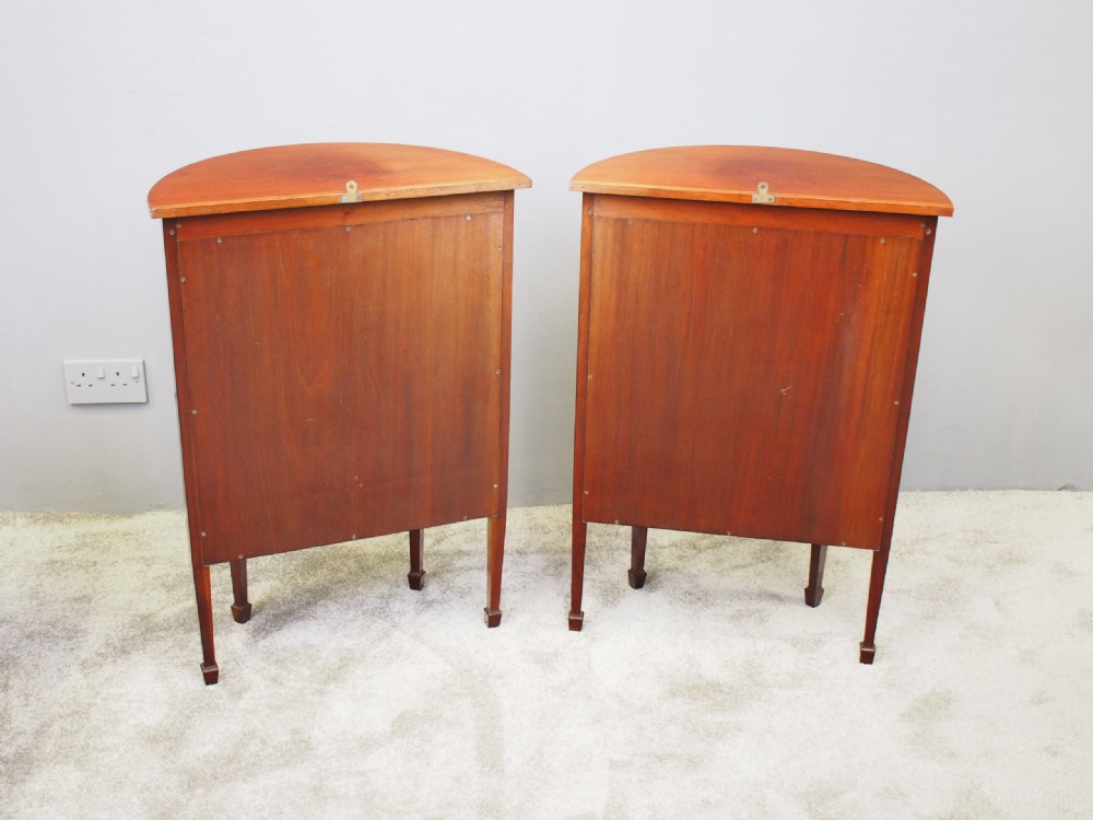 Pair of Sheraton Style Display Cabinets View XVI