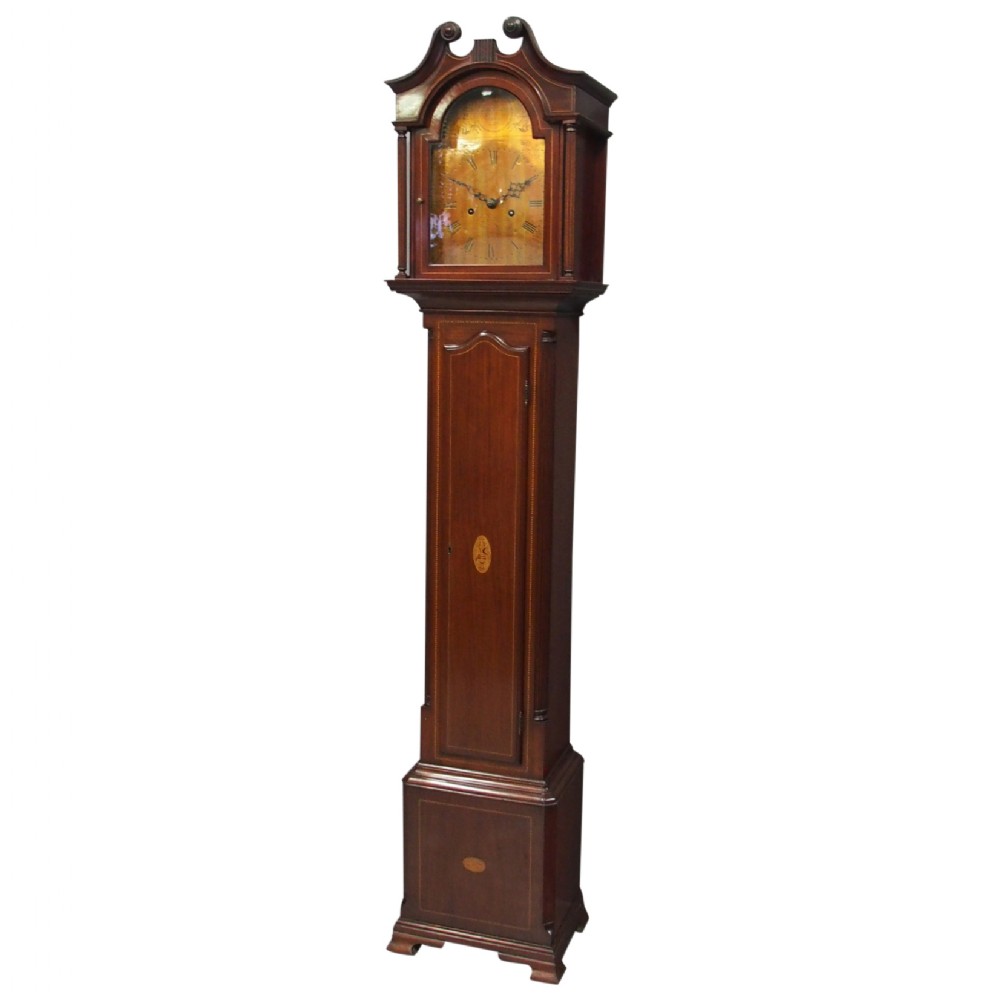 George III Style Grandmother Clock by James Young, Troon